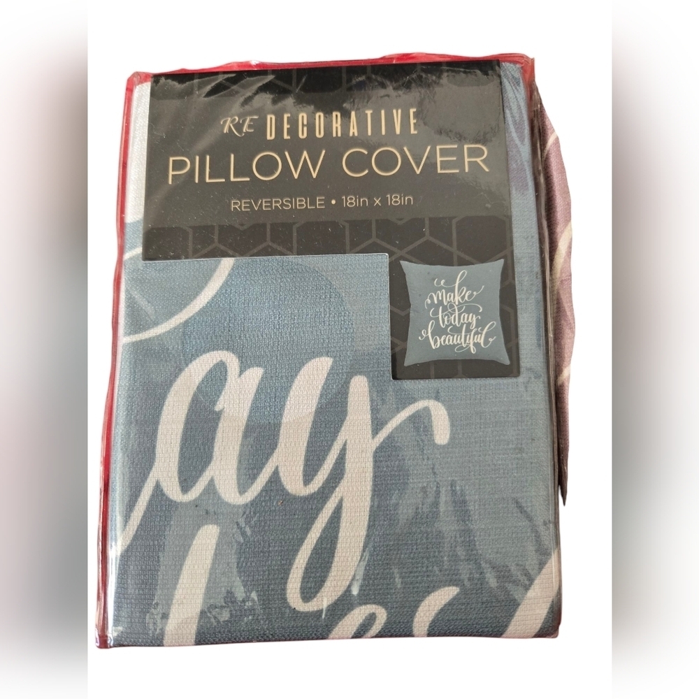 NWT Blue and Pink Pillow Covers - Picture 5 of 5